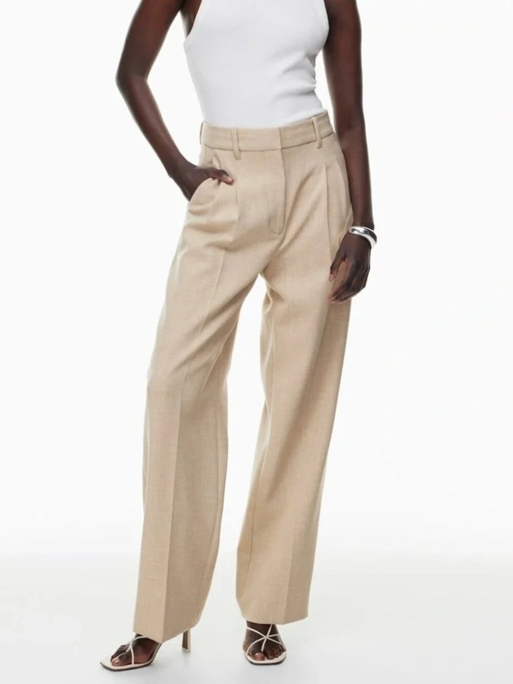 Aritzia Babaton Pleated Pant